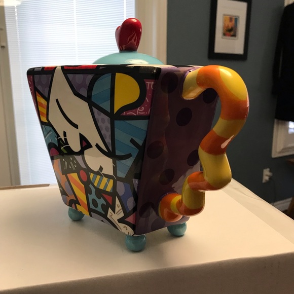 Romero Britto Cat Teapot - Picture 3 of 12